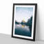 Matterhorn Mountain in Zermatt in Abstract - Picture Frame Graphic Art Print-55739945-55739949