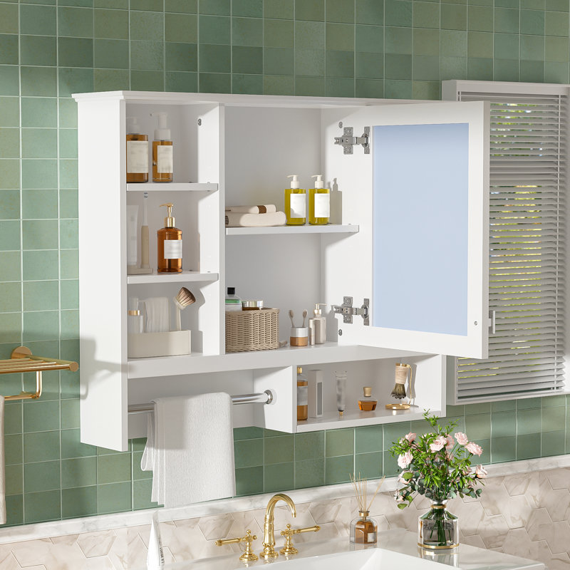 Armoire de toilette murale blanche moderne