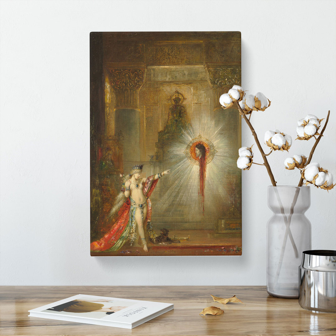 The Apparition by Gustave Moreau - Wrapped Canvas Painting