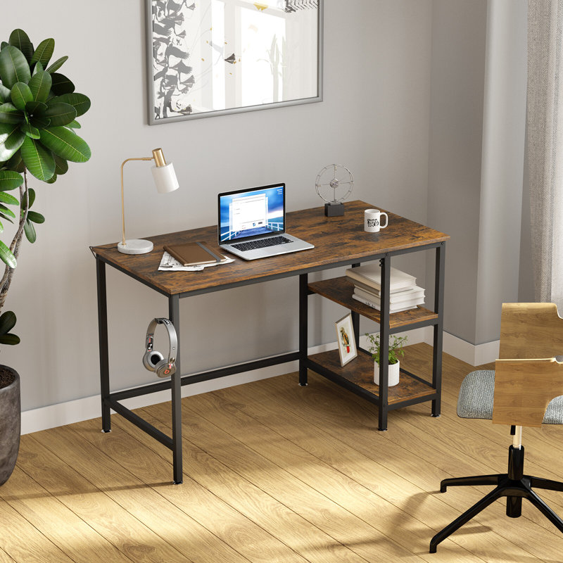 Andrick Metal Base Computer Desk