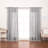 Polyester Trellis Laser Cut Out Curtains-57947337