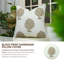 Housse de coussin en coton imprimé à la main Boho Home Accent-101814160