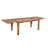 Traci 37 " Extendable Sheesham Rectangular Solid Wood Top with Solid Wood Base Dining Table