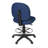 Regency Comfort Series Swivel Fabric Computer Task Chair with Drafting Kit -Navy Blue-1537350055