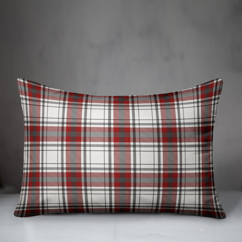 Plaid Throw Pillow