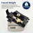 Deck Mount Roman Tub Faucet Set Waterfall High Flow Bathtub Faucets-109575954