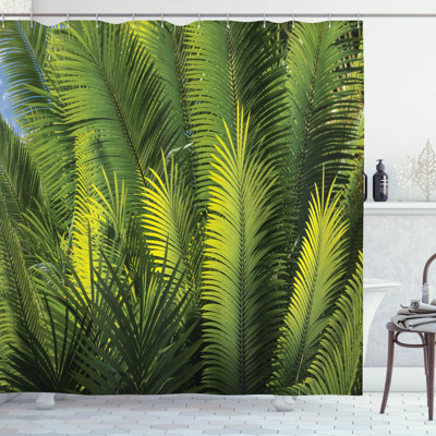 Ensemble de rideau de douche James-Martin Palmier