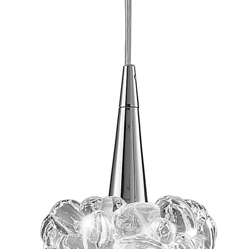 Vinton 1 - Light Polished Chrome Mini Pendant