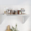 Annakate Stainless Steel Bracket Shelf-353560136
