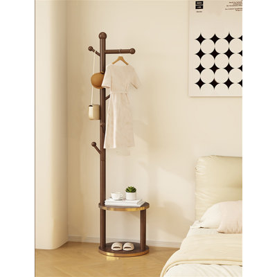 Simplify Solid Wood Clothes And Hat Stand