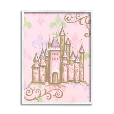 " Castle With Fleur De Lis " by Reesa Qualia