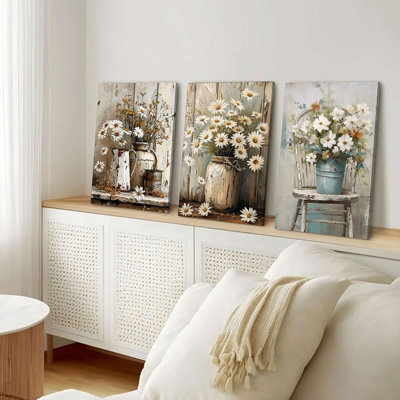 3 Piece Wrapped Canvas Print