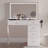 Emilia Compact Premium Vanity With Bluetooth Speakers & LED Mirror-106057655