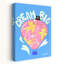 «Whimsical Dream Big Balloon» fantaisiste abstrait oiseau contemporain, paysage, paysage, impression murale-133610001