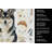 Finnish Lapphund Coffee Bar Kitchen Towel-1168063348