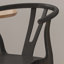 Chaise de salle à manger en plastique (ensemble de 2)