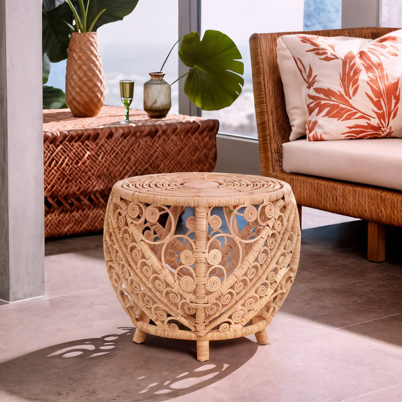 Solid Wood End Table