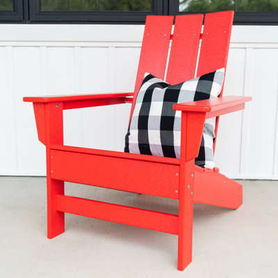 Chaise Adirondack en PEHD toutes saisons Ratcliff