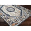 Tapis oriental bleu tissé à la machine Janicki-1312703278