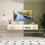 Meuble télé blanc avec support mural 80 po avec options de rangement Hipster disponibles