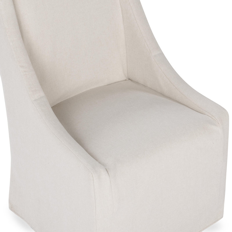 Seneca Upholstered Dining Chair, Stone Beige