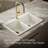 Riverby 33 In. Top-Mount Double-Bowl Kitchen Sink-107896240-125040107-125040110