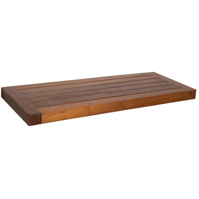 Moa Teak Solid Wood Floating Shelf