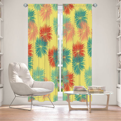 Paire de rideaux obscurcissant en polyester Wrangell