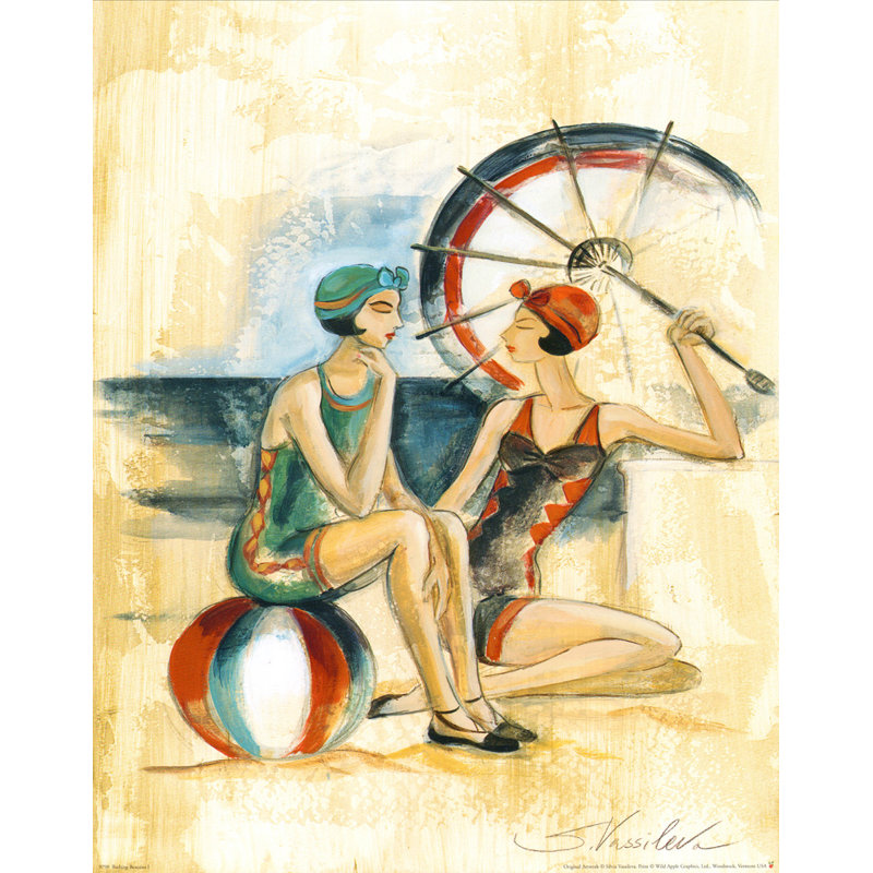 Bathing Beauties I, H 36 po x l 28 po