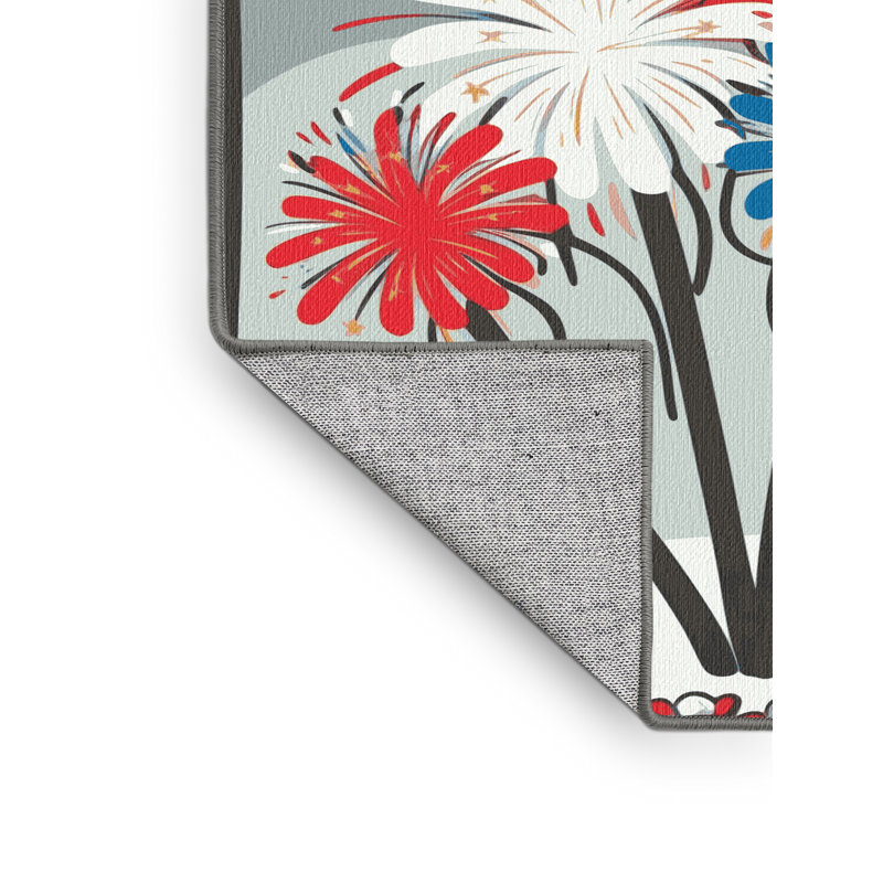 Tapis d'été Holiday The Aisle®, Rectangulaire 2 pi x 3 pi