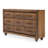 Brooklyn Walk 38" Wide 9-Drawer Wood Dresser - Burnt Umber