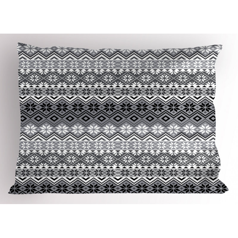 Polyester Geometric Sham Set, Twin