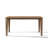59'' Rectangular Dining Table for 6, Modern MDF Wood Kitchen Table with Solid Wood Legs-60016674
