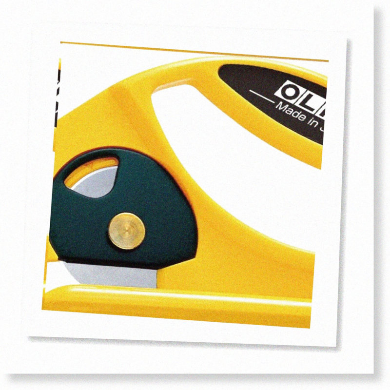 45mm Rotary Blade Material Cutter with Solid Base and Large Handle