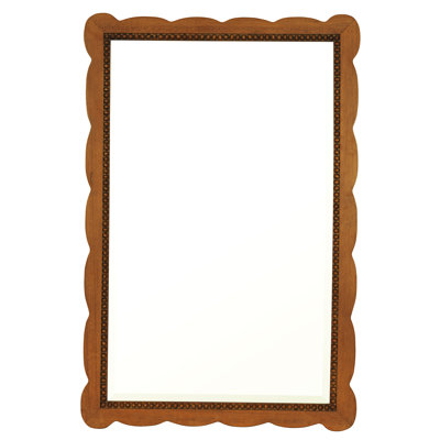 Rectangle Solid Wood Wall Mirror