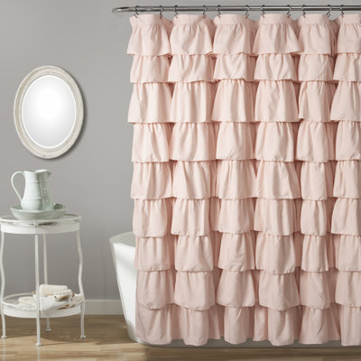 Shower Curtain with Hooks Included