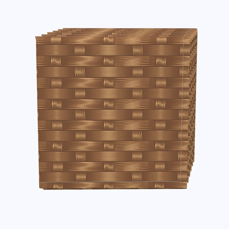 Polyester Geometric Square Napkin