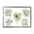 Toile argentée avec cadre d'angle fermé sélectionné