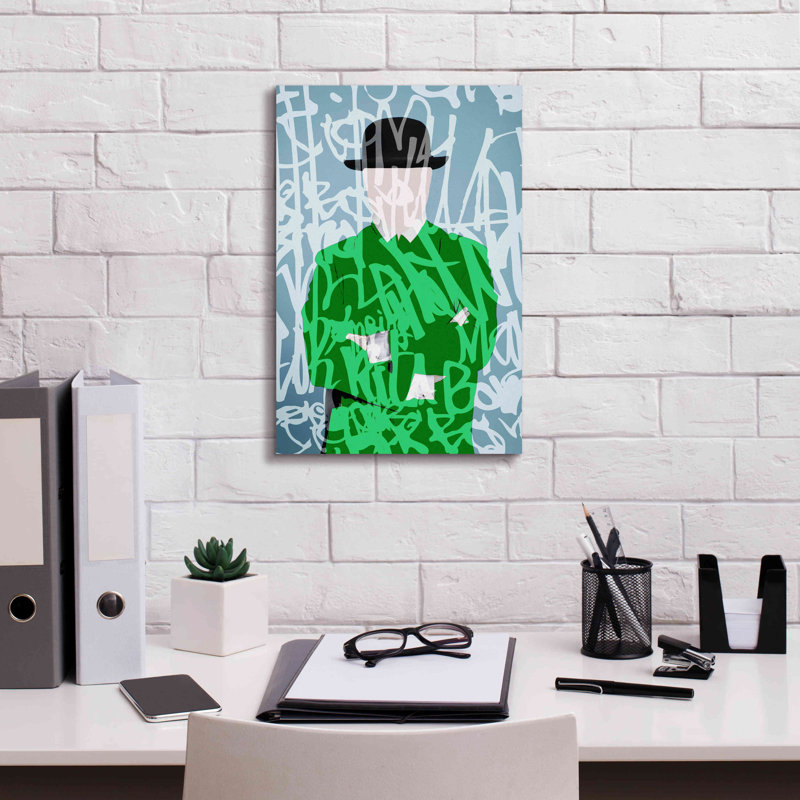 «Graffiti Man 2» par Irena Orlov, H 18 po x l 12 po x P 0,75 po