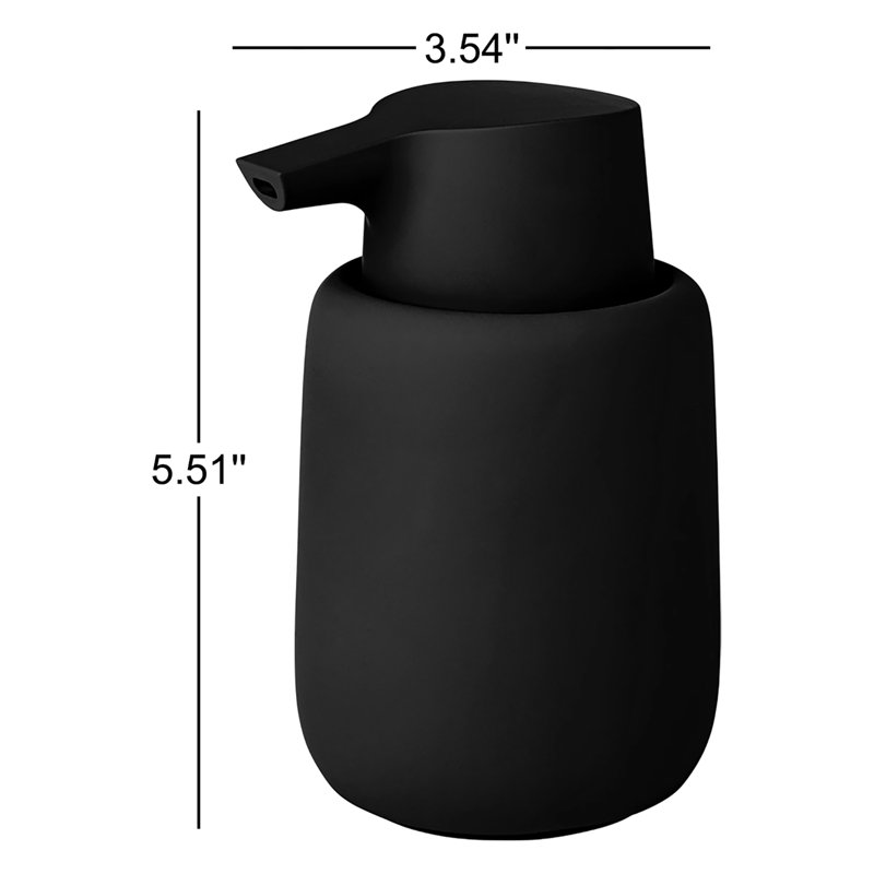 Sono Soap Dispenser, Black