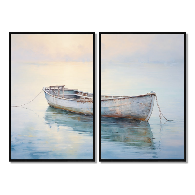 Altonio - impressions sur toile grises, Black, 36" H x 48" W, Impression encadrée flottante