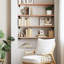Flagstaff Oak Solid Wood Floating Shelf-855630545