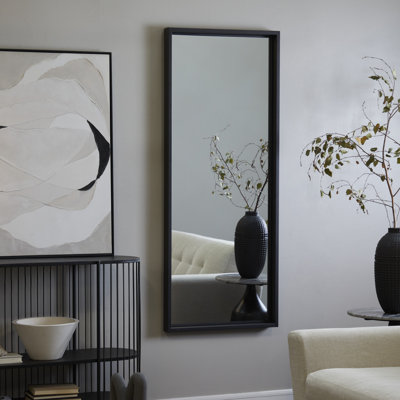 Asees Solid Wood Rectangle Mirror