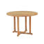 Essex Outdoor Round Teak Dining Table-21854626