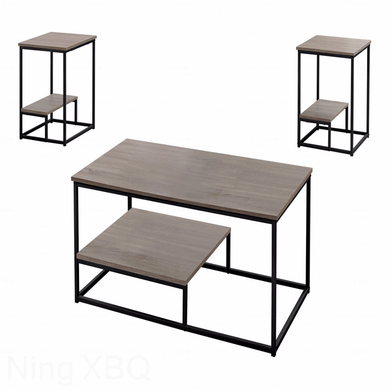 Ensemble de tables 3 pièces Contemporary Modern Modern