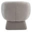Fauteuil demi-tonneau en polyester 30,7 po Genata-755966305