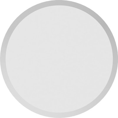 Standard Grayson Rosette with Beveled Edge
