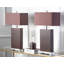 Ensemble de lampe de table 30" en cuir Nicola