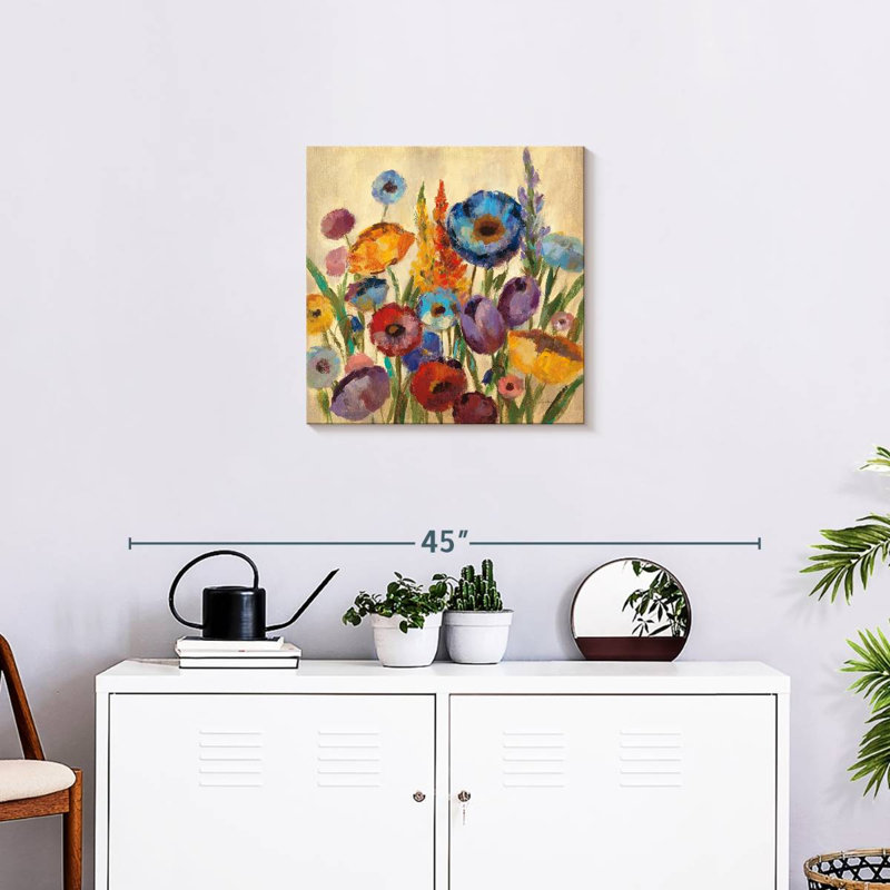 Harnek Garden Hues II, 20" H x 20" W