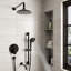 Système de douche complet Calliope Retro avec valve brute-79731935